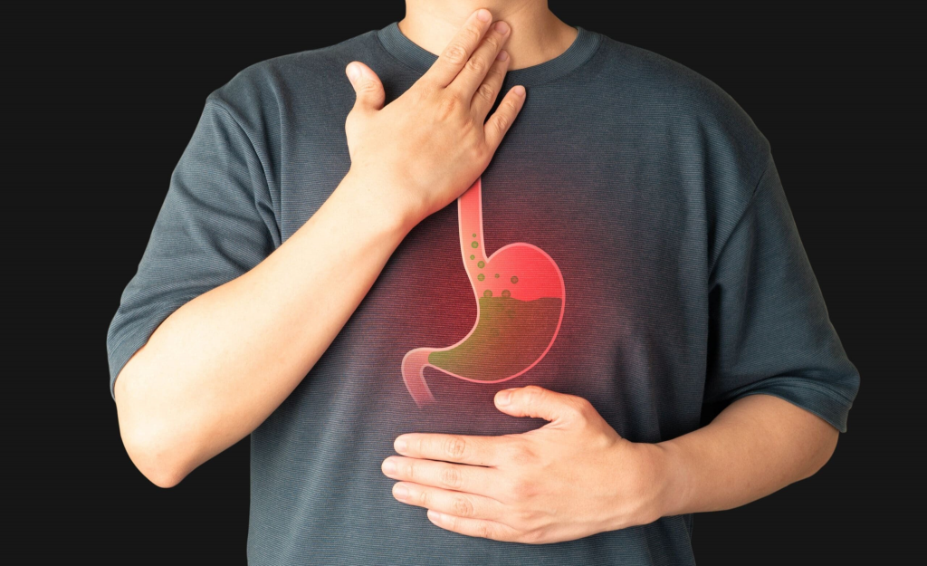 Deficiency of which vitamin causes gastric reflux3