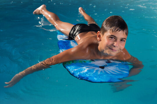 swimming boy