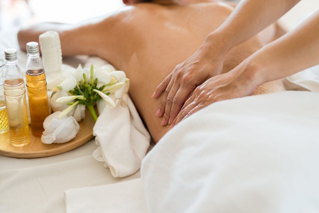 Aromatherapy massage