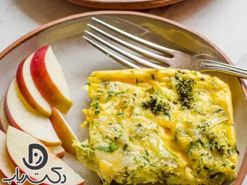 Broccoli dairy products eggs apples