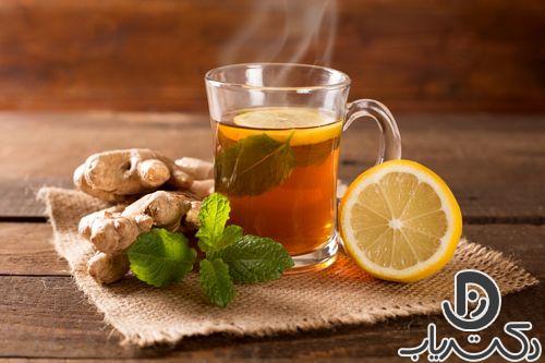 Ginger and honey tea