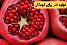 فواید و مضرات انار برای کودکان