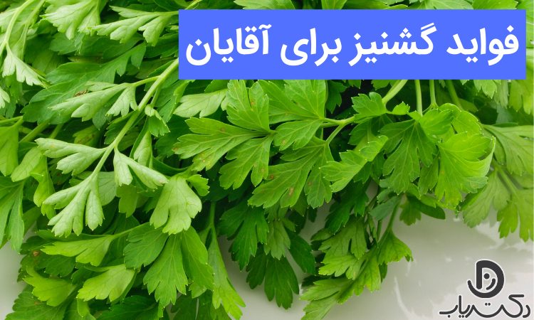 گشنیز برای آقایان