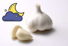 خواص خوردن سیر خام در شب