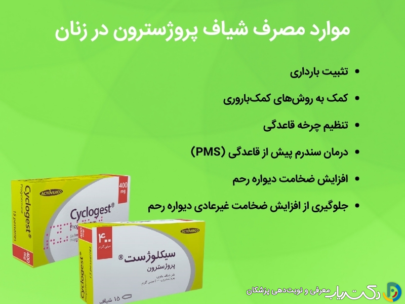 شیاف برای قطع خونریزی در بارداری