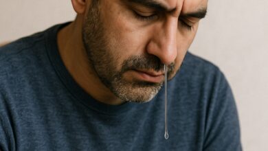 خروج بی‌دلیل مایع شفاف از بینی یا گوش نشانه چیست؟