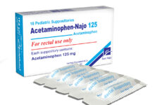 خواص شیاف استامینوفن