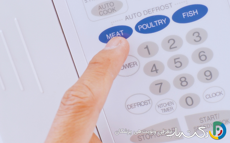 استفاده از مایکروویو برای یخ‌زدایی