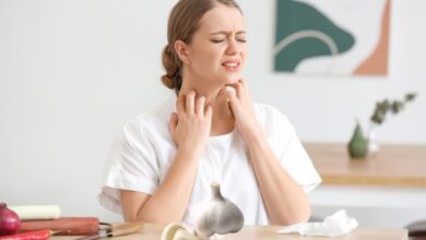 علائم آلرژی و حساسیت به سیر