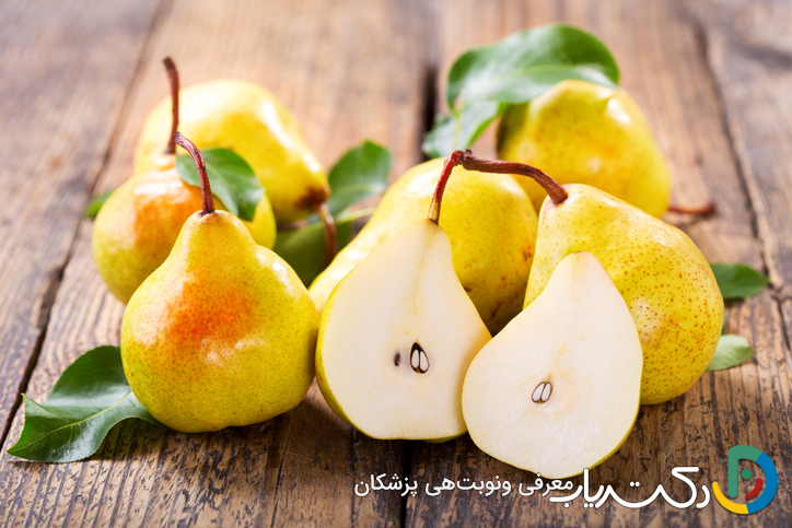 خواص گلابی برای اسپرم