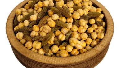 خواص نخودچی کشمش در بارداری