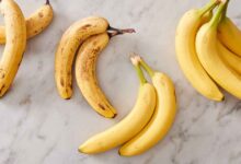 خواص موز برای پوست