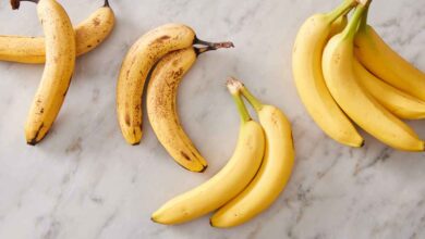 خواص موز برای پوست