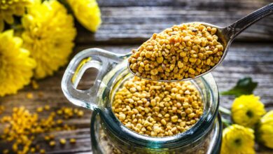 خواص گرده گل برای بدنسازی