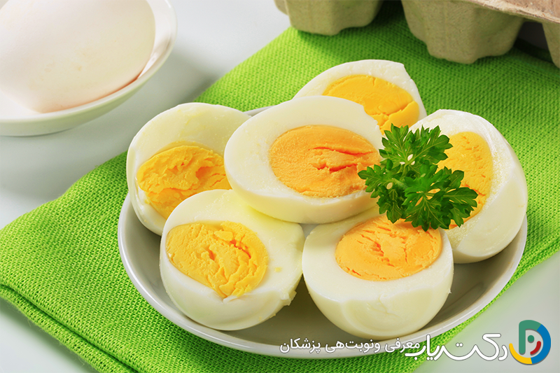 خواص تخم مرغ آب پز برای کودکان