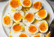 خواص تخم مرغ آب پز برای لاغری