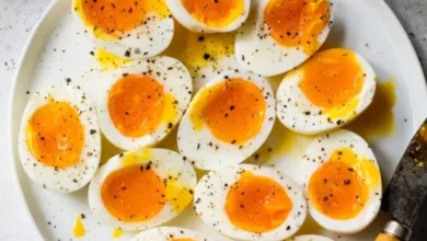 خواص تخم مرغ آب پز برای لاغری