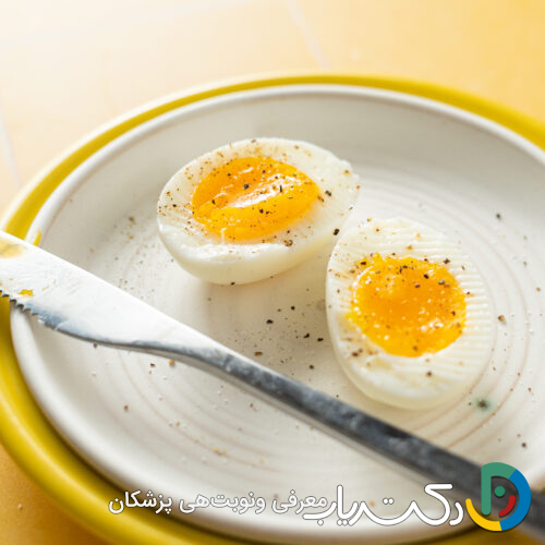 خواص تخم مرغ آب پز برای صبحانه