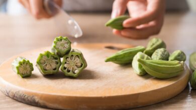 خواص بامیه برای تنبلی تخمدان