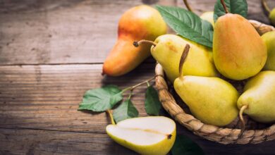 خواص گلابی برای نوزاد