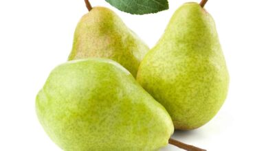 خواص گلابی برای چشم