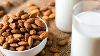 خواص شیر بادام برای اعصاب