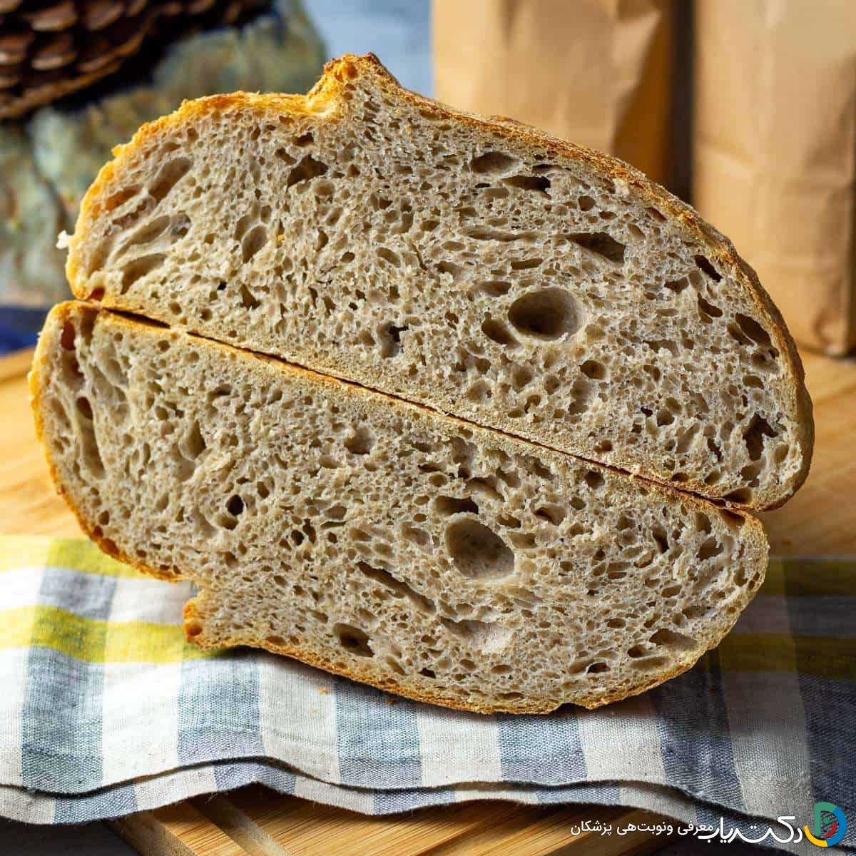 خواص نان جو برای پوست