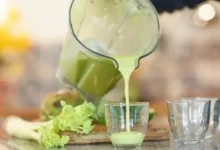 خواص آب کرفس در شب