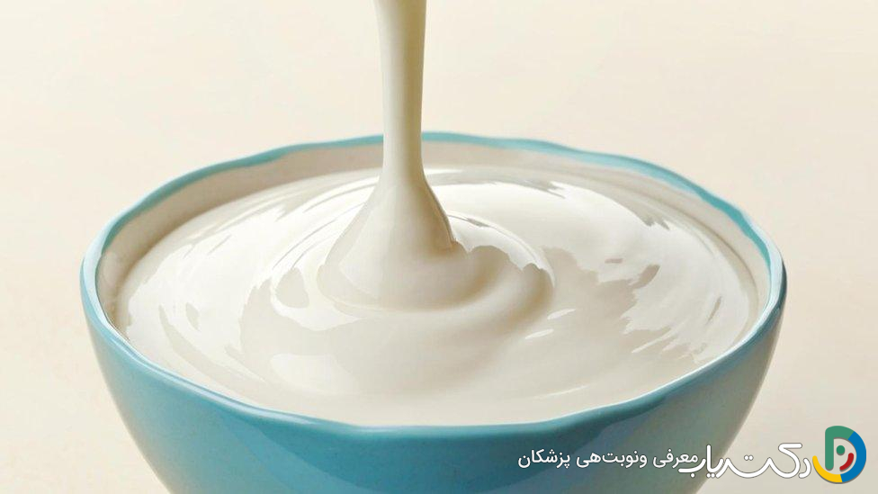 خواص ماست برای پوست