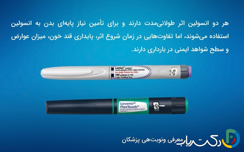 مقایسه انسولین لومیر با انسولین لانتوس در بارداری