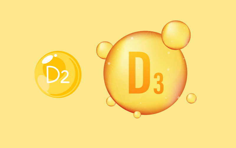 ویتامین D2 و D3