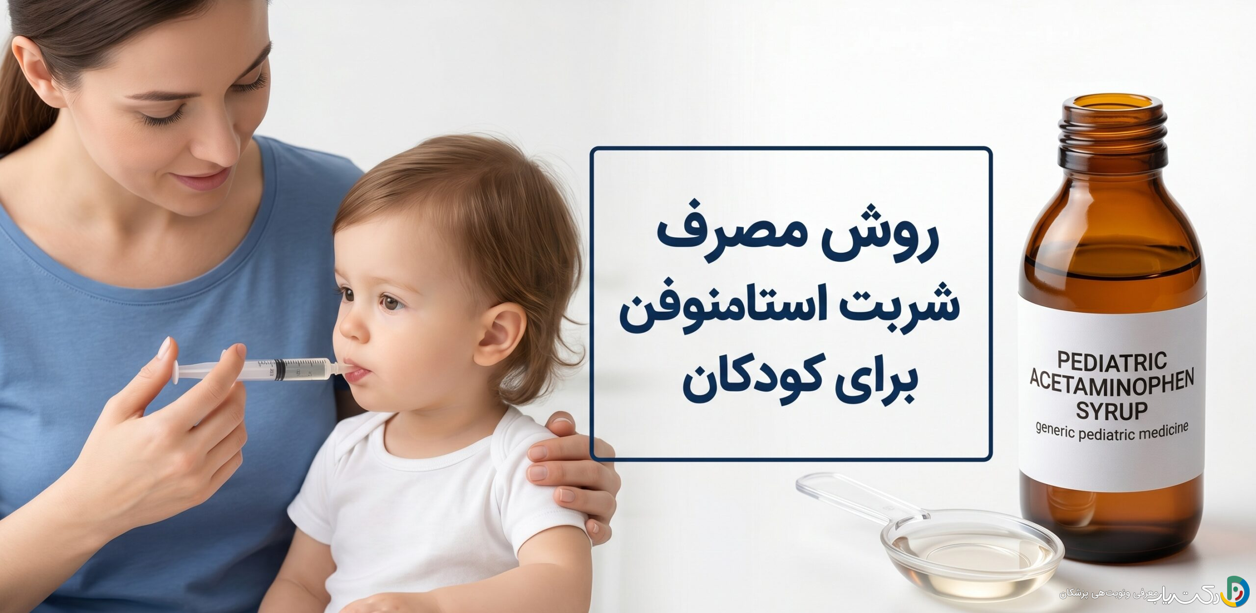 روش مصرف شربت استامینوفن برای کودکان : دوز، ایمنی و نکات مهم