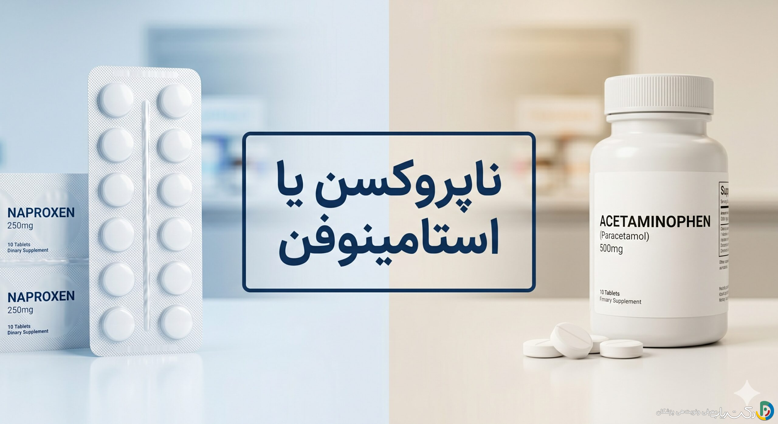 ناپروکسن یا استامینوفن: کدام مسکن برای شما بهتر است؟