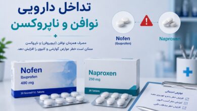 تداخل دارویی نوافن و ناپروکسن: هر آنچه باید بدانید