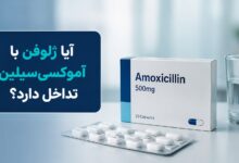 آیا ژلوفن با آموکسیسیلین تداخل دارد؟ بررسی جامع و نکات ایمنی