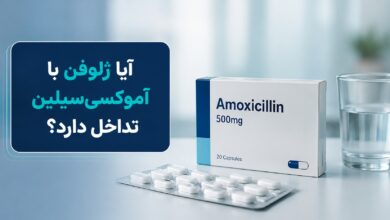 آیا ژلوفن با آموکسیسیلین تداخل دارد؟ بررسی جامع و نکات ایمنی