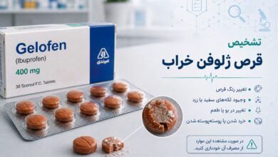 تشخیص قرص ژلوفن خراب: راهنمای کامل برای حفظ سلامت