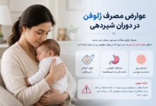 عوارض مصرف ژلوفن در دوران شیردهی؛ راهنمای کامل برای مادران