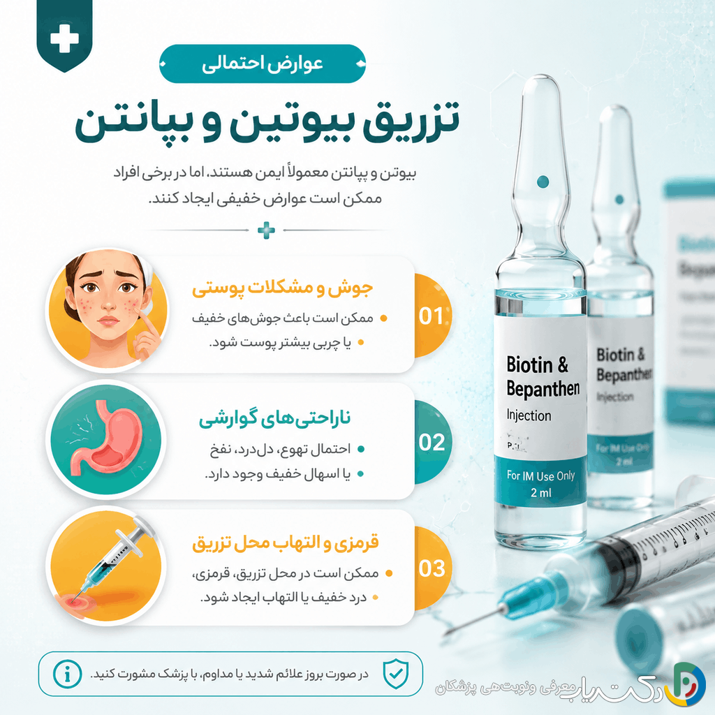 عوارض احتمالی